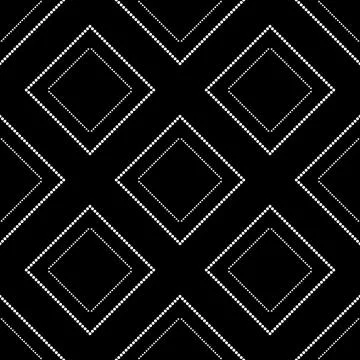 Pattern with geometric shapes Stock Illustration