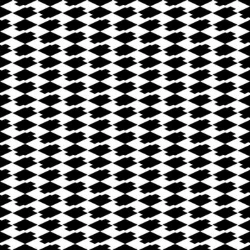 Pattern with geometric shapes, modern background Stock Illustration