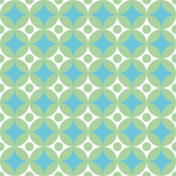 Pattern of geometric shapes. Vector illustration of geometric shapes seamless Stock Illustration