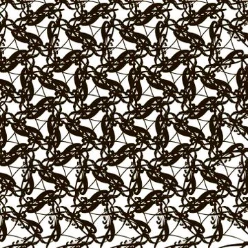 Pattern - geometric simple modern texture. Stockillustratie