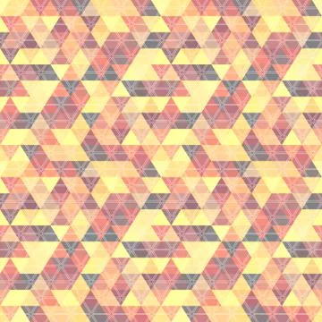 Pattern geometric with triangles Stock Illustration