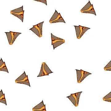 Pattern geothermal volcano eruption cartoon vector Stock Illustration