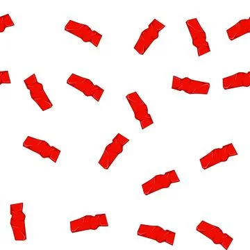 Pattern gift red tape cartoon vector Stock Illustration