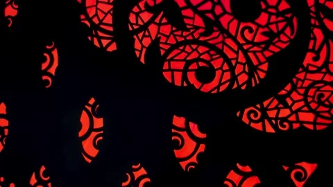 Pattern Glass Pan Stock Footage 243776287