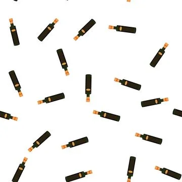 Pattern glass vinegar bottle cartoon vector Stock Illustration