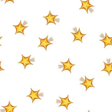 Pattern glitter christmas star cartoon vector イラスト素材