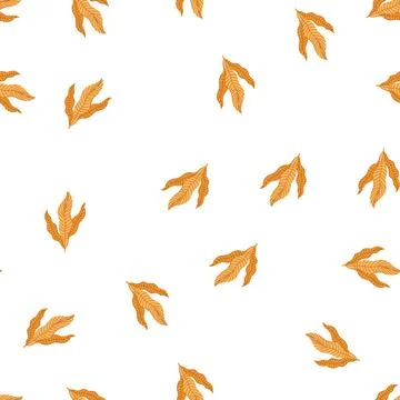 Pattern glitter gold leaves cartoon vector Stock Illustration