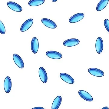 Pattern glossy glass button cartoon vector 스톡 일러스트