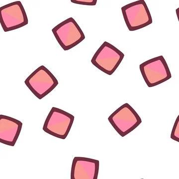 Pattern glow blush compact cartoon vector Stock Illustration
