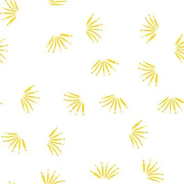 Pattern glow sparkles cartoon vector Stock Illustration