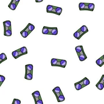 Pattern goggle goggles welding cartoon vector Stock Illustration