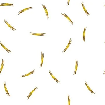 Pattern Gold brush stroke vector with textured effect 스톡 일러스트