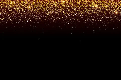 Pattern gold glitter  Stock Illustration