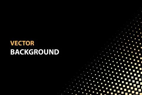 Pattern gold. Gold pattern on black background. Pattern background texture. Illustrazione stock