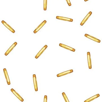 Pattern gold golden ring cartoon vector Stock Illustration