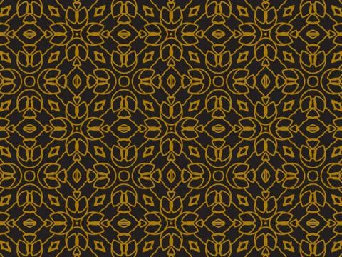 Pattern Gold Stock Illustration