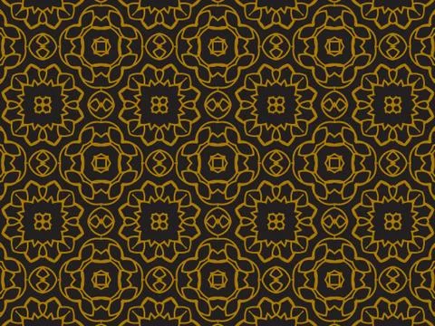 Pattern Gold Stock Illustration