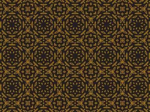 Pattern Gold Stock Illustration
