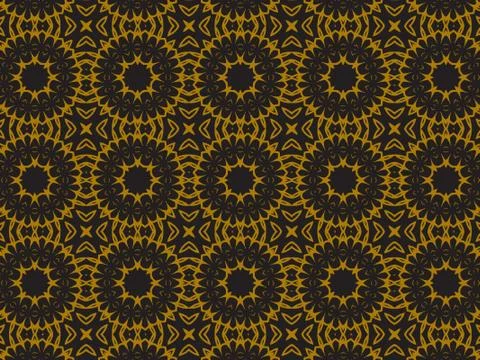 Pattern Gold Stock Illustration