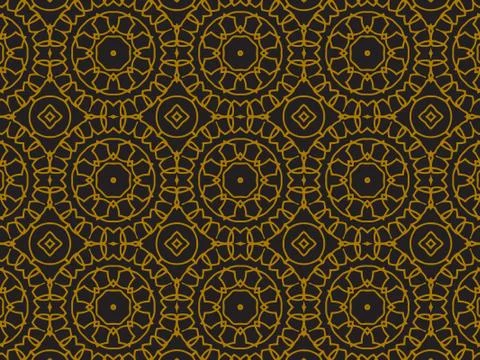 Pattern Gold Stock Illustration