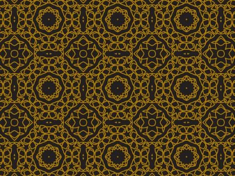 Pattern Gold Stock Illustration