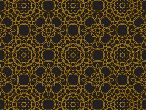 Pattern Gold Stock Illustration
