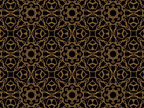 Pattern Gold Stock Illustration
