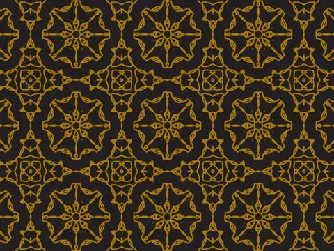 Pattern Gold Stock Illustration
