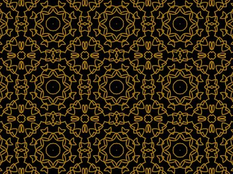 Pattern Gold Stock Illustration