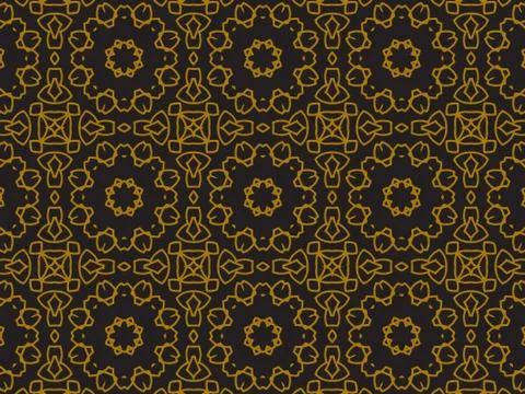 Pattern Gold Stock Illustration