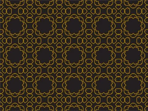 Pattern Gold Stock Illustration