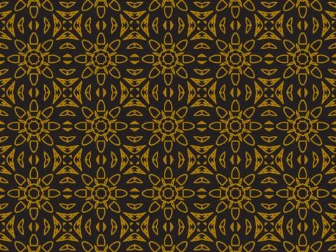 Pattern Gold Stock Illustration