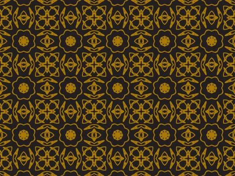 Pattern Gold Illustrazione stock
