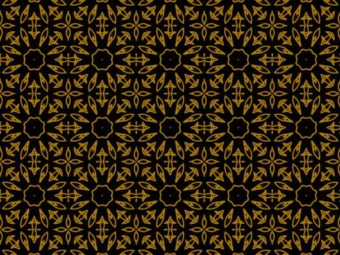 Pattern Gold Stock Illustration