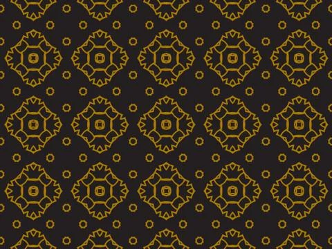 Pattern Gold Stock Illustration