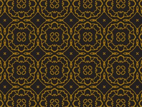 Pattern Gold Stock Illustration