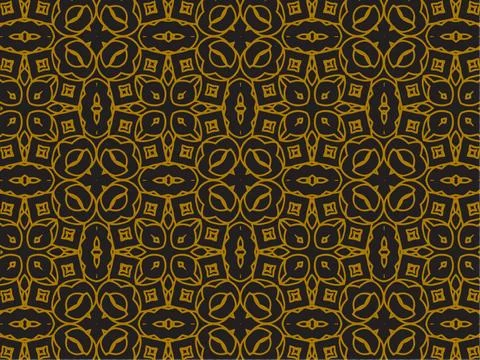 Pattern Gold Stock Illustration