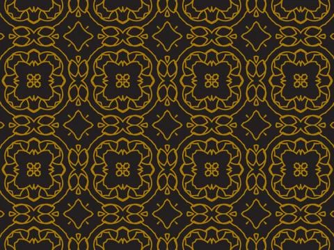 Pattern Gold Stock Illustration