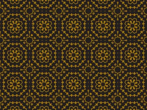 Pattern Gold Stock Illustration