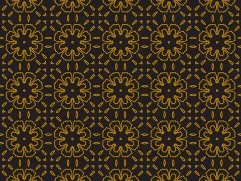Pattern Gold Stock Illustration