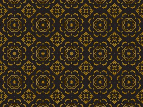 Pattern Gold Stock Illustration