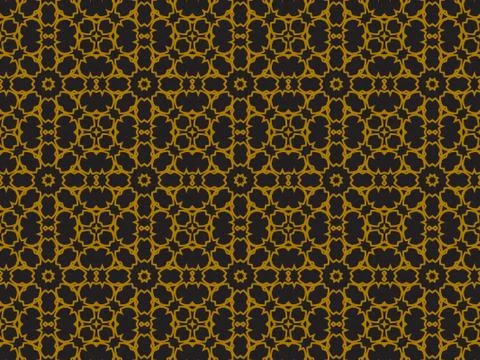 Pattern Gold Stock Illustration