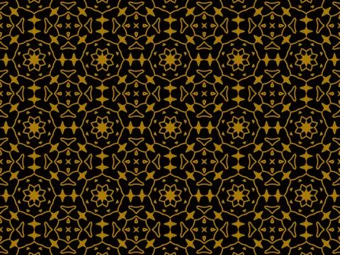 Pattern Gold Stock Illustration