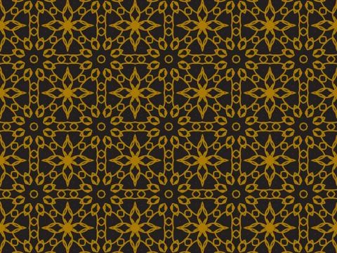 Pattern Gold Stock Illustration