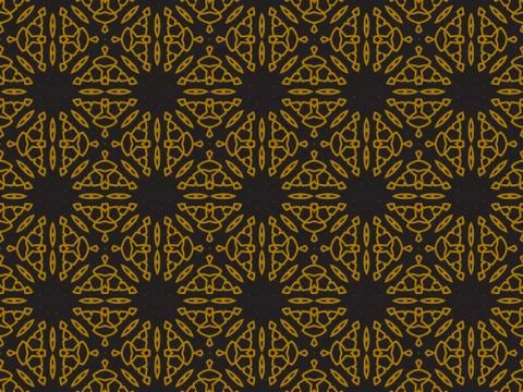 Pattern Gold Stock Illustration