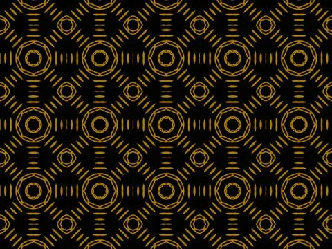 Pattern Gold Stock Illustration
