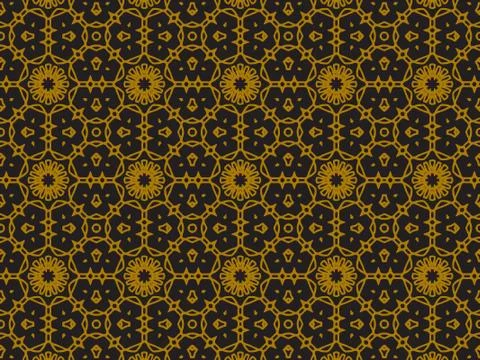 Pattern Gold Stock Illustration