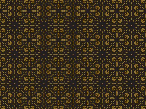 Pattern Gold Stock Illustration