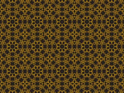 Pattern Gold Stock Illustration