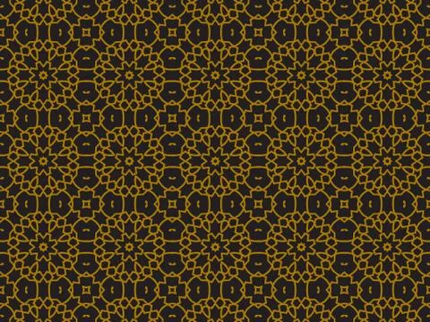 Pattern Gold Stock Illustration